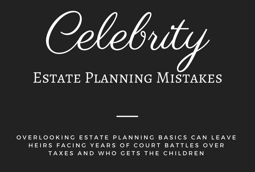 Estate Planning Lessons, Learning from Others Mistakes